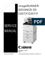 Canon Imagerunner Advance DX c357 c257 Service Manual r6 211112