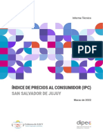 Inflación de Marzo en Jujuy