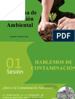 Sesión 1 Hablemos de Contaminación