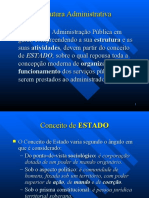 Estrutura administrativa e conceitos fundamentais