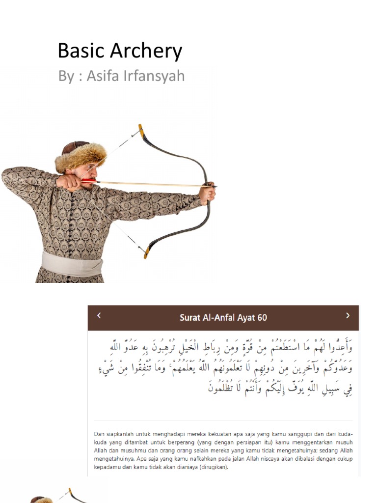 Basic Traditional Archery PDF