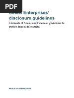 SE Disclosure Guideline