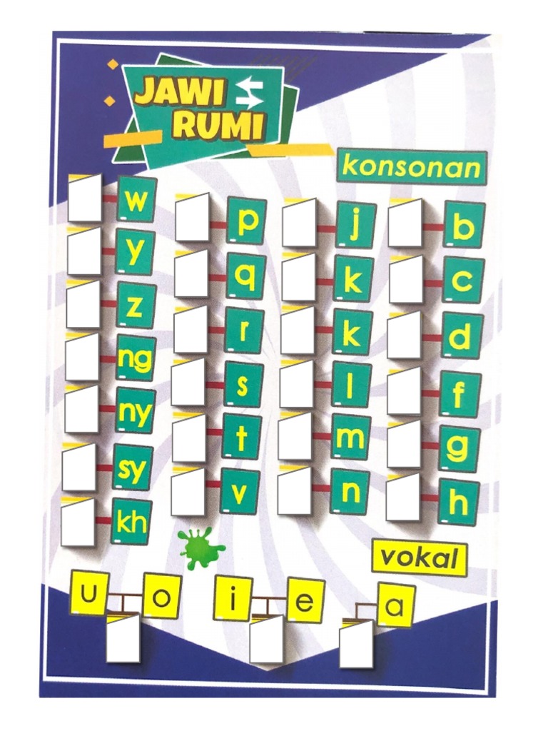 Padanan Huruf Jawi Kosong | PDF