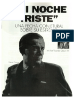 MI NOCHE TRISTE una fecha conjetural sobre su estreno (por Ricardo Ostuni) (1)