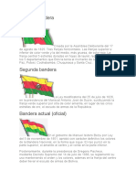 Historia y evolución de la Bandera de Bolivia