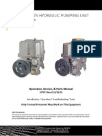 Bennett T-75 Hydraulic Pumping Unit: Operation, Service, & Parts Manual