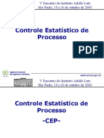 Controle Estatístico do Processo CEP