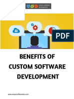 Benefits of Custom Software Development