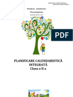 Planificare Calendaristica An Scolar 20192020