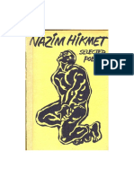 Nazim Hikmet Selected Poems