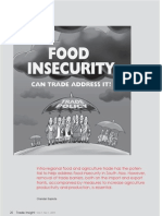 Food Insecurity in South Asia