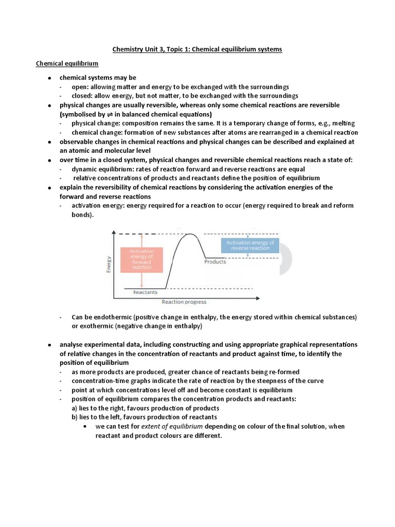Equilibrium Shift in Chemical Reactions | PDF | Acid | Chemical Equilibrium