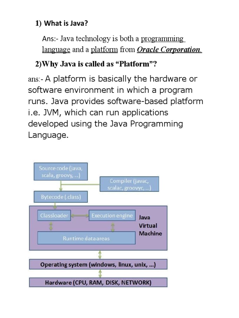 Day 1 Viva Download Free PDF Java Virtual Machine Method
