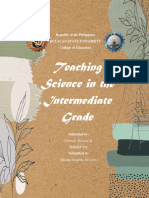 Teaching Science in The Intermediate Grade: Republic of The Philippines Bulacan State University College of Education