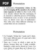 Unit 3 Permutation and Combination