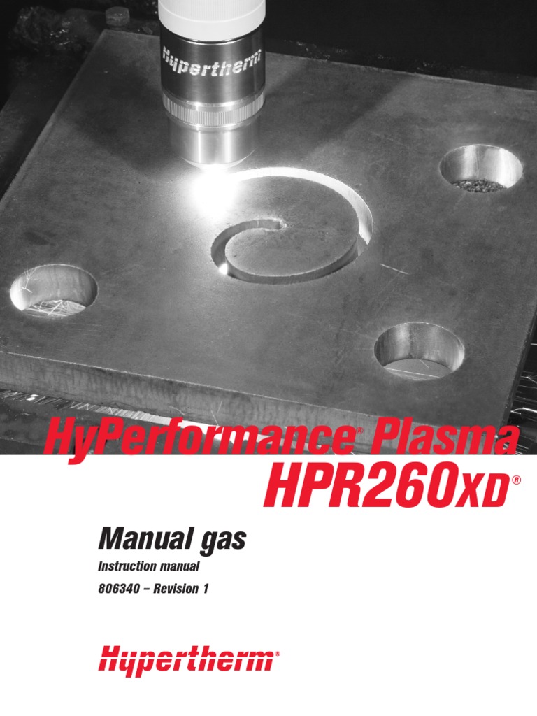 Hyperformance Plasma: Manual Gas | PDF | Electromagnetic Compatibility ...