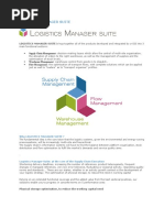 Logistics Manager Suite