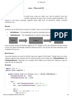 Java - Files and I - O