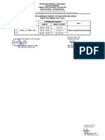 JADWAL Pembagian Raport