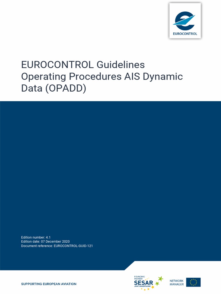 EUROCONTROL AIS Dynamic Data Guidelines | PDF | Specification ...