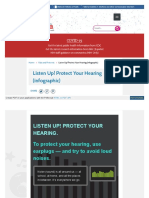Listen Up! Protect Your Hearing (Infographic) : COVID-19