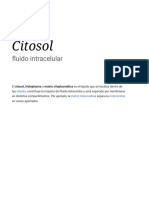 Citosol - Wikipedia, La Enciclopedia Libre