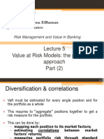 Value at Risk Models: The Parametric Approach Part