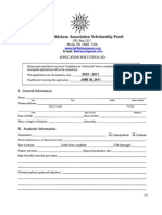 Application Form 2010-11 & Guidelines