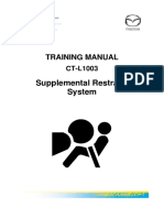 Supplemental Restraint System: Training Manual