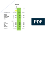 Chegutu Dump Project # 1 Cashflow Projections