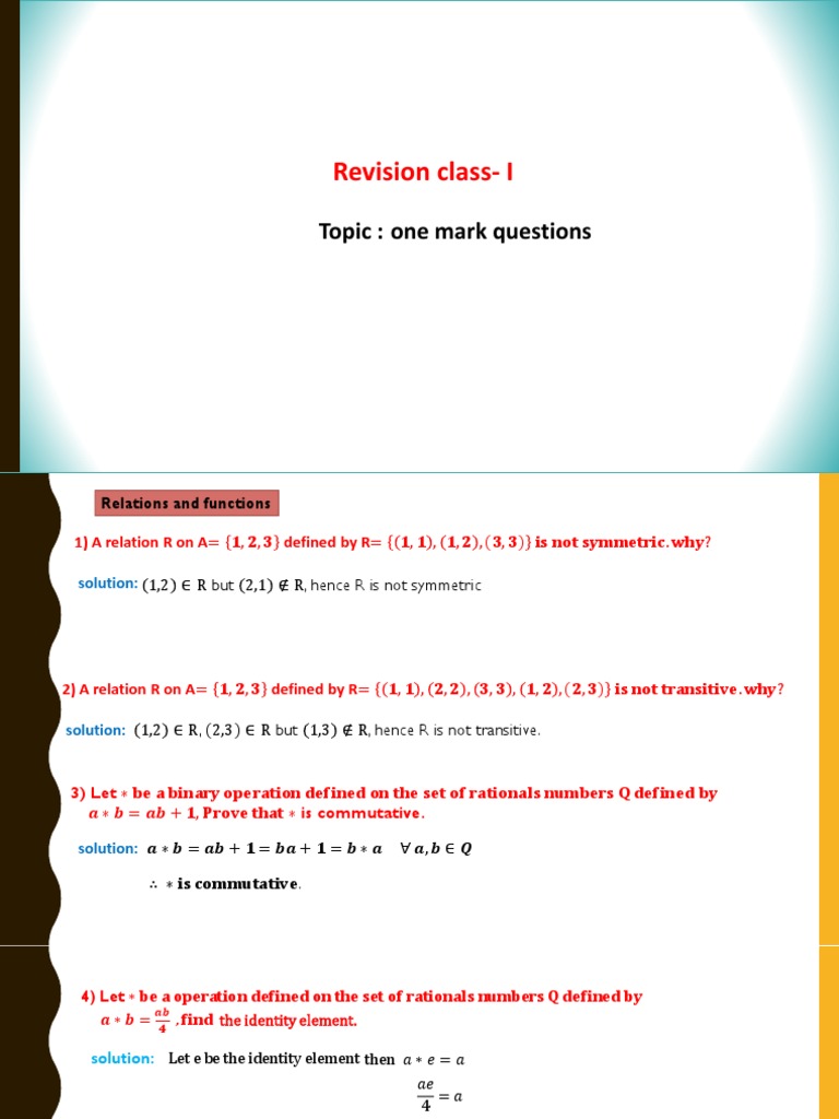 One Marks QuestionsII PUC PDF Matrix (Mathematics) Linear