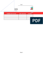 Voceros Electos Por Cada Institucion