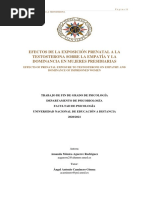Psiconeuroendocrinología de La Agresión | PDF | Las emociones ...