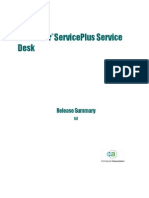 Unicenter Serviceplus Service Desk: Release Summary