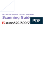 E-Studio 520, 600, 720, 850 Scanning Guide