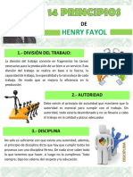 14 Principios de Henry Fayol