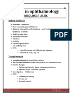 Notes in Ophthalmology: MCQ, Osce, Slid