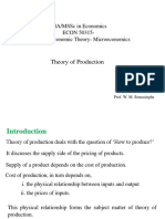 Theory of Production