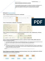 Trabajo integrativo matemática 1er año