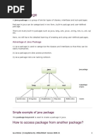 L 18 Java Package and Access Specifiers