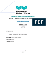 Informe 12 - Azufre - Maryori Lopez Guerrero