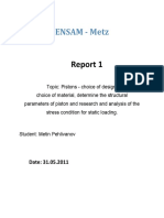 ENSAM - Metz: Report 1