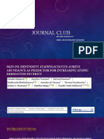 Journal Club: - DR Ajith Kumar M S MBBS, MD Respiratory Medicine