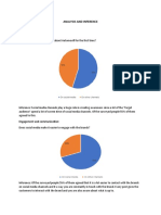 ANALYSIS AND INFERENCE