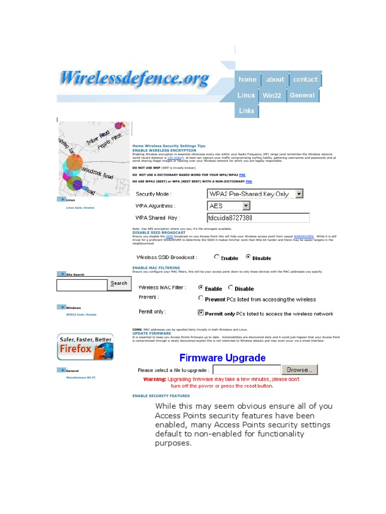 Wireless Security | PDF | Wi Fi | Wireless Access Point
