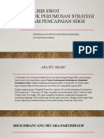 Analisis SWOT untuk Mencapai SDGs di Sumatera