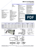 M141-1U-ATX-PFC: Industrial Application Multi Output AC-DC Power Supply Unit