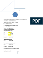 Bouyancy Effect of The Soil in Water