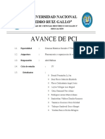 Avance de Pci