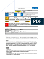 GTM No Revision Title: Global Test Method